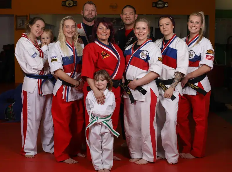 West Coast Martial Arts Instructors and Students