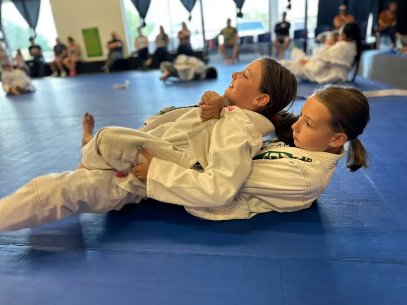 Child gaining confidence through Brazilian Jiu-Jitsu training